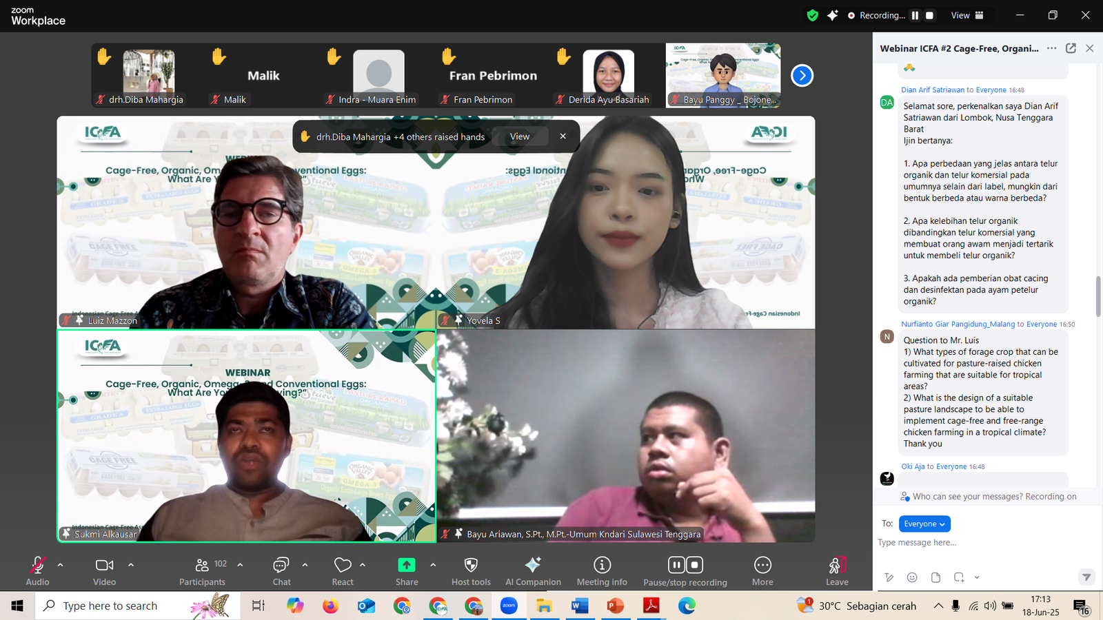 Webinar #2 “Cage-Free, Organic, Omega-3, and Conventional Eggs: What Are You Really Buying?”